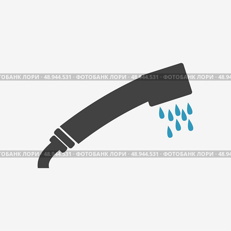 shower spray icon. Стоковая иллюстрация, агентство Ingram Publishing / Фотобанк Лори