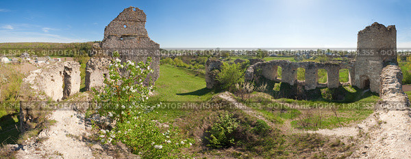 Сидоров замок (построен в 1640х годах) Стоковое фото, фотограф Юрий Брыкайло / Фотобанк Лори