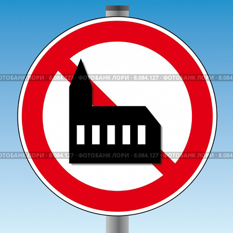 sign church catholic signal churches. Стоковое фото, фотограф Juergen Buettner / Smarterpix / Фотобанк Лори