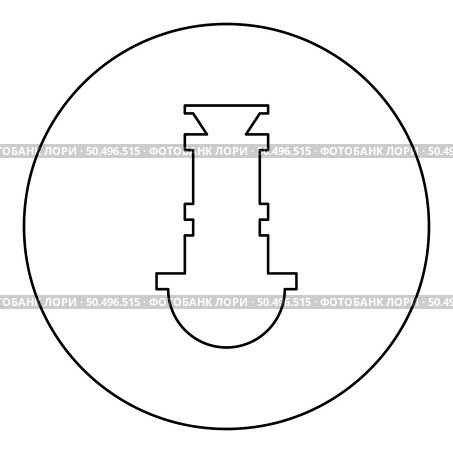 Siphon plumbing fixtures sewer drain under sink sewerage icon in circle round black color vector illustration image outline contour line thin style simple. Siphon plumbing fixtures sewer drain under sink sewerage icon in circle round black color vector illustration image outline contour line thin style. Стоковая иллюстрация, агентство Ingram Publishing / Фотобанк Лори