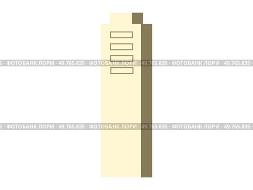 Skyscraper vector illustration. Skyscrapers in city center exemplify architectural prowess urban hubs The construction industry drives development towering skyscrapers Residential buildings with high. Skyscraper. High-rise structures offer fresh perspective on contemporary urban living. Стоковая иллюстрация, агентство Ingram Publishing / Фотобанк Лори