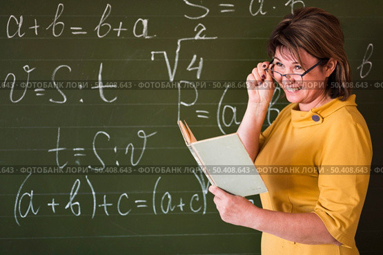 smiley teacher class. Стоковое фото, агентство Ingram Publishing / Фотобанк Лори