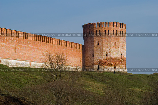 Смоленская крепость (2008 год). Редакционное фото, фотограф Сергей Уланенков / Фотобанк Лори
