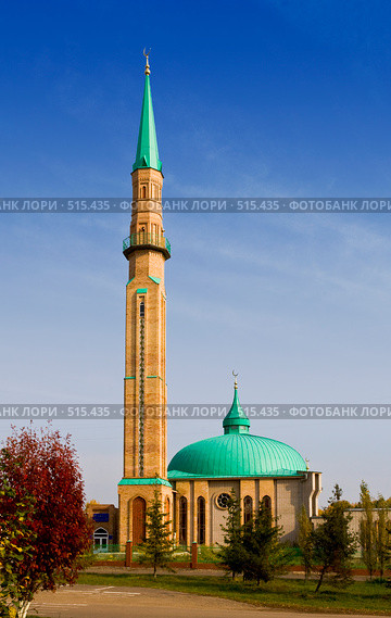 Соборная мечеть “Жамиг”, г. Елабуга (2008 год). Стоковое фото, фотограф Кучкаев Марат / Фотобанк Лори