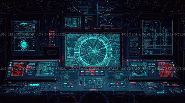 software scanning radar code editor ai generated. Стоковое AI-изображение, AI-художник Vectorwin / Фотобанк Лори