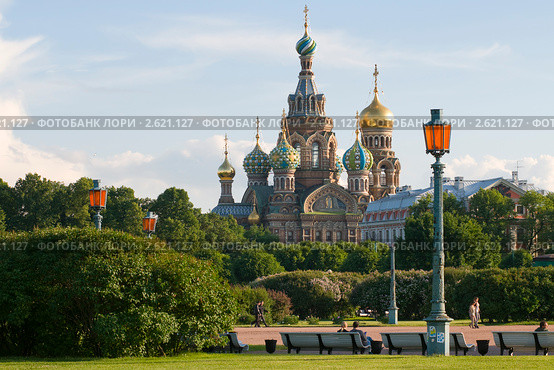 Спас-на-Крови. Санкт-Петербург. Стоковое фото, фотограф Александр Алексеев / Фотобанк Лори