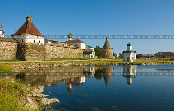 Спасо-Преображенский Соловецкий монастырь (2013 год). Редакционное фото, фотограф ИВА Афонская / Фотобанк Лори