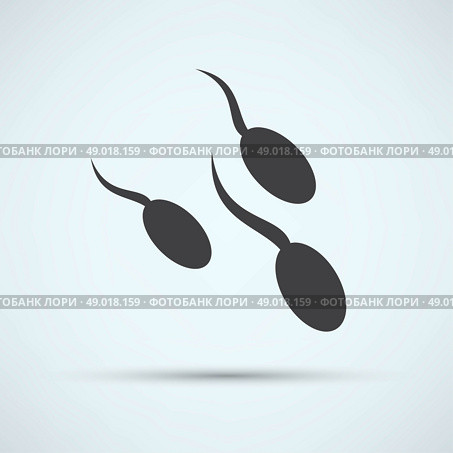 Sperm icon. Стоковая иллюстрация, агентство Ingram Publishing / Фотобанк Лори