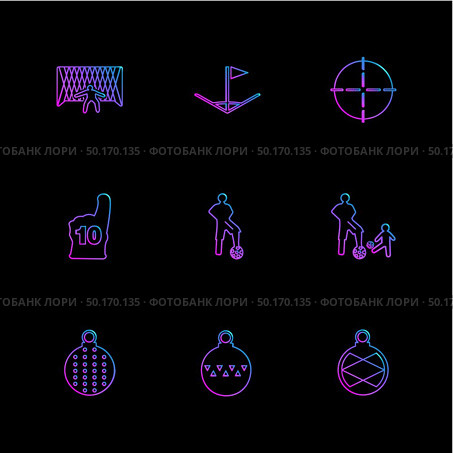 sports , games , atheletes , balls , fitness , football , fifa , russia , cricket , ball , bat , wicket, gym ,  tennis , running, race , hurdles , shoes , flag , icon, vector, design,  flat,  collection, style, creative,  icons. Стоковая иллюстрация, агентство Ingram Publishing / Фотобанк Лори