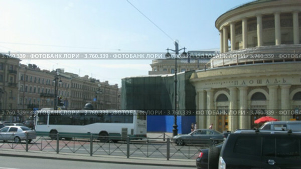 Станция метро Площадь восстания (2011 год). Редакционное видео, видеограф Losevsky Pavel / Фотобанк Лори