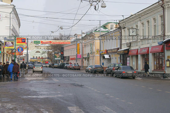 Старая Москва. Пятницкая улица (2011 год). Редакционное фото, фотограф Валерия Попова / Фотобанк Лори