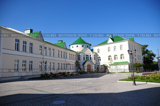 Старо-Голутвин монастырь Коломна резиденция патриарха. Стоковое фото, фотограф николай / Фотобанк Лори