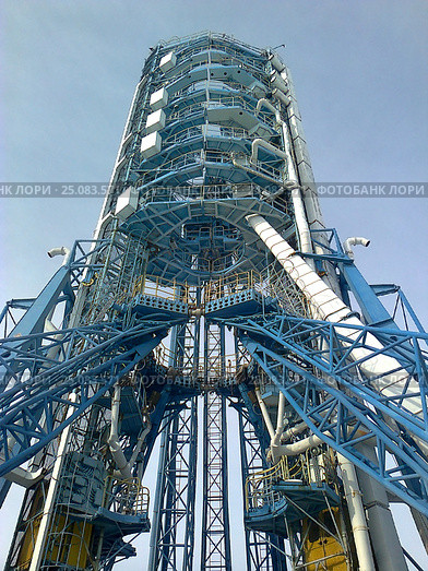 Стартовая площадка космодрома "Плесецк" (2012 год). Редакционное фото, фотограф Ирина Краснова / Фотобанк Лори
