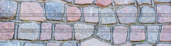 Stone wall made of large stones. Стоковое фото, фотограф Дмитрий Попов / Фотобанк Лори