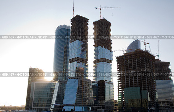 Строительство (2008 год). Редакционное фото, фотограф Коваль Василий / Фотобанк Лори