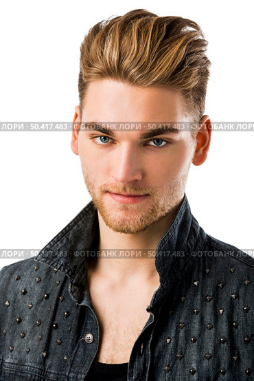 Studio portrait of a young fashion man . Стоковое фото, агентство Ingram Publishing / Фотобанк Лори