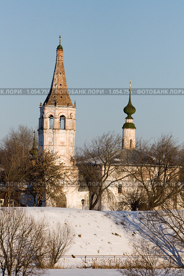 Суздаль. Никольская церковь на территории кремля (1720-1739гг.) (2008 год). Редакционное фото, фотограф Михаил Ворожцов / Фотобанк Лори