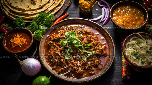 tacos meat mexican food birria ai generated. Стоковое AI-изображение, AI-художник Vectorwin / Фотобанк Лори