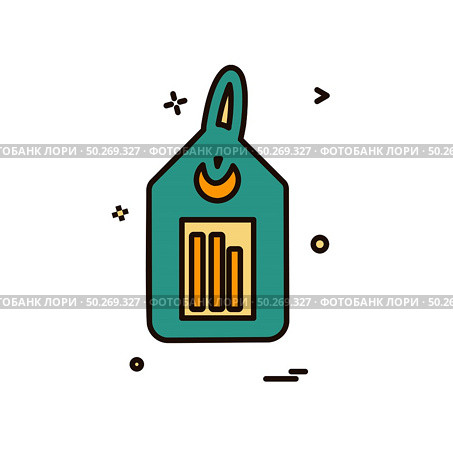 Tag icon design vector. Стоковая иллюстрация, агентство Ingram Publishing / Фотобанк Лори