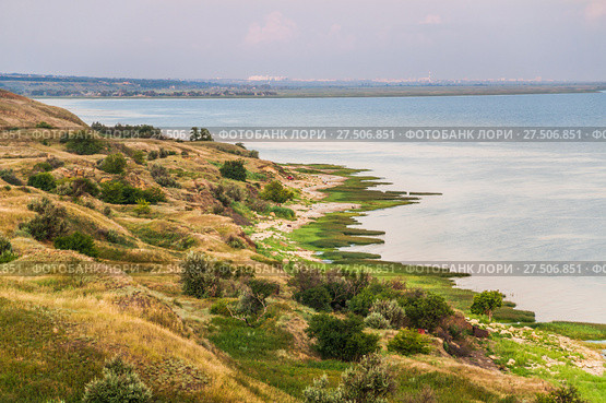 Таганрогский залив в Ростовской области (2015 год). Стоковое фото, фотограф Алёшина Оксана / Фотобанк Лори