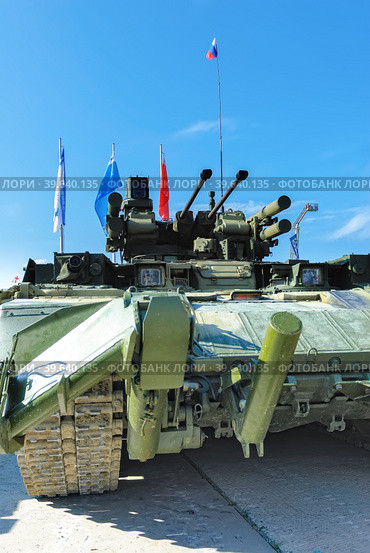 Tank Support Fighting Vehicle Terminator. Russia (2008 год). Редакционное фото, фотограф Сергей Буторин / Фотобанк Лори
