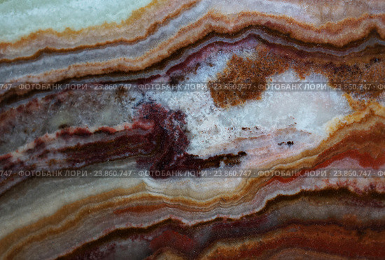 Texture of gemstone onyx. Стоковое фото, фотограф ElenArt / Фотобанк Лори