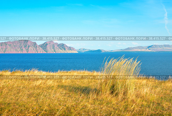 The bank of the Yenisei River near Abakan. Стоковое фото, фотограф ArhSib / Фотобанк Лори