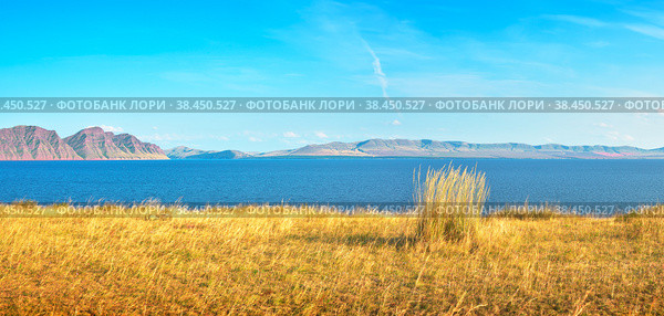 The bank of the Yenisei River near Abakan. Стоковое фото, фотограф ArhSib / Фотобанк Лори