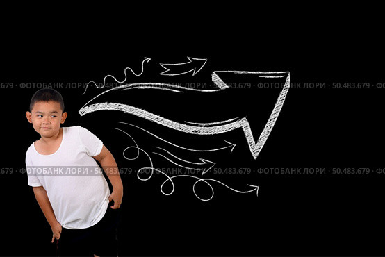 The boy is confused, not knowing where to go. Стоковое фото, агентство Ingram Publishing / Фотобанк Лори