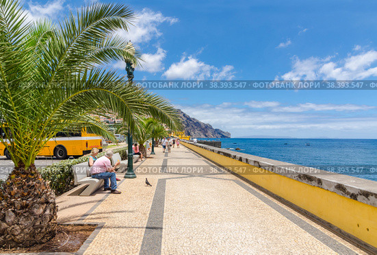 The рromenade Funchal (2012 год). Редакционное фото, фотограф Михаил Аккуратoв / Фотобанк Лори