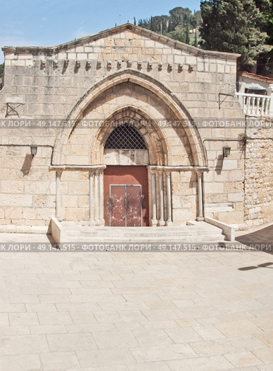 The Tomb of Mary. This is regarded to be the burial place of Mary, Mother of Jesus. Jerusalem, Israel. Стоковое фото, агентство Ingram Publishing / Фотобанк Лори