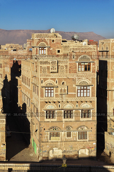 The vintage house in Sana'a, Yemen (2012 год). Стоковое фото, фотограф Сергей Стрелков / Фотобанк Лори