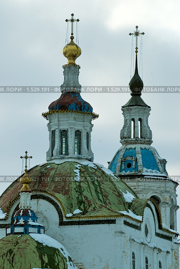 Тобольск. Церковь Захарии и Елисаветы (2009 год). Стоковое фото, фотограф Сергей Буторин / Фотобанк Лори
