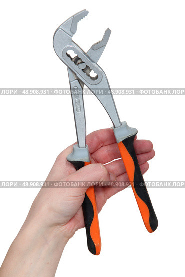 Tongue and groove pliers. Стоковое фото, агентство Ingram Publishing / Фотобанк Лори