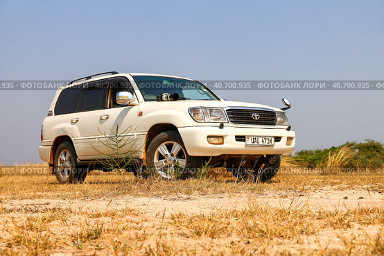Toyota Land Cruiser 100 (2023 год). Редакционное фото, фотограф Art Konovalov / Фотобанк Лори