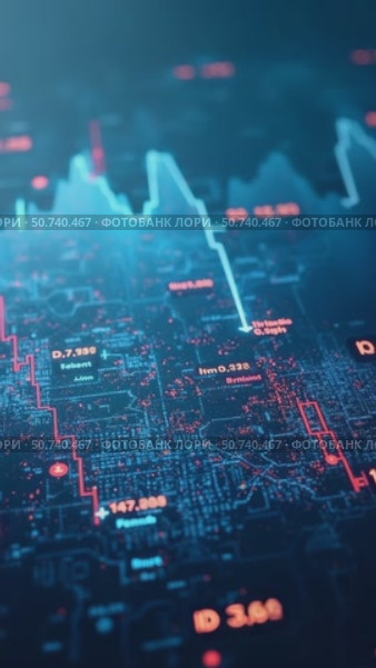 Trade technology, and investment analysis. Business development, financial plan and strategy. Analysis finance graph and market chart investment. Stock trends grow up and down in business environment. Стоковое AI-видео, аниматор Sergey Grishin / Фотобанк Лори