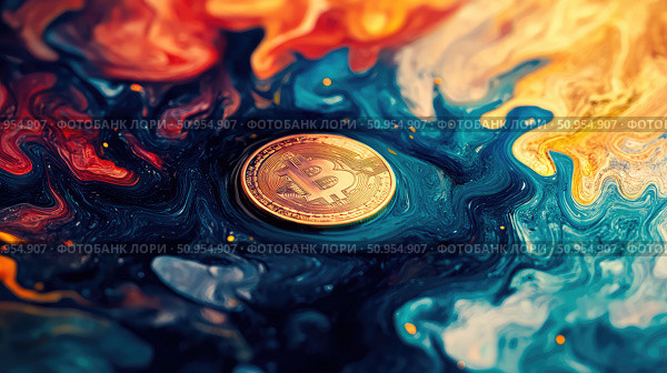 trading expanding coin ai generated. Стоковое AI-изображение, AI-художник Vectorwin / Фотобанк Лори