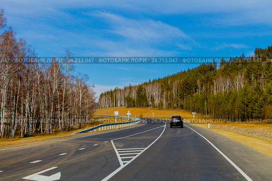 Трасса Чита-Хабаровск (2015 год). Стоковое фото, фотограф Хайрятдинов Ринат / Фотобанк Лори