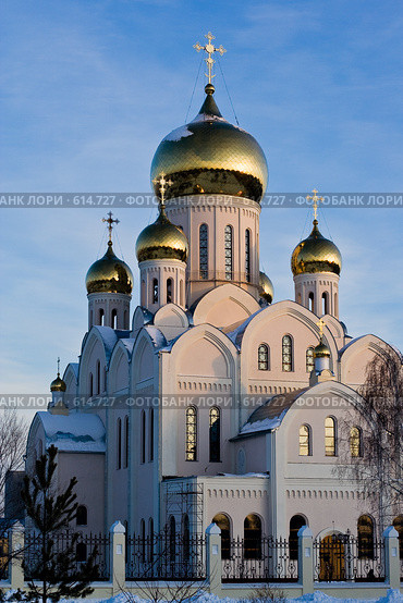 Троице-Владимирский собор. Новосибирск. Стоковое фото, фотограф Виктор Ковалев / Фотобанк Лори