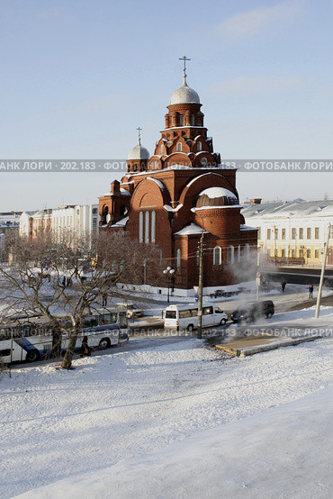 Троицкая (Красная) церковь (2008 год). Редакционное фото, фотограф Бондаренко Сергей / Фотобанк Лори