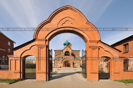 Церковь Казанской иконы Божией Матери в Казани (2009 год). Стоковое фото, фотограф Денис Ларкин / Фотобанк Лори