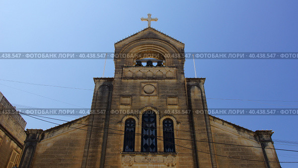 Церковь Мадонна та Лорету в городе Пьета. Мальта. (Church of Madonna ta Loretu in Pieta city. Malta.) (2018 год). Стоковое фото, фотограф Igor Bakirov / Фотобанк Лори
