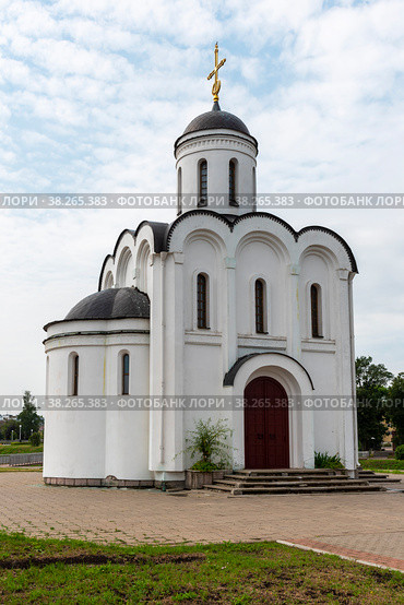 Церковь Михаила Тверского. Тверь (2022 год). Стоковое фото, фотограф Александр Щепин / Фотобанк Лори