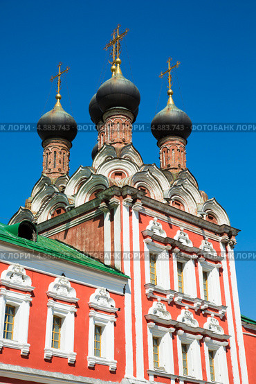 Церковь Николая Чудотворца, что у Таганских ворот (2013 год). Стоковое фото, фотограф Михаил Ворожцов / Фотобанк Лори