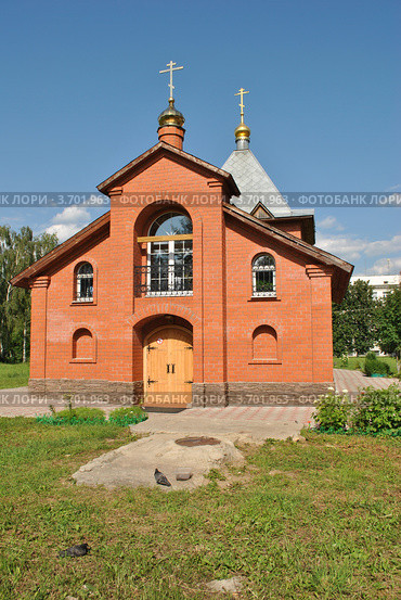 Церковь Пантелеимона Целителя в Электростали. Московская область (2012 год). Стоковое фото, фотограф lana1501 / Фотобанк Лори