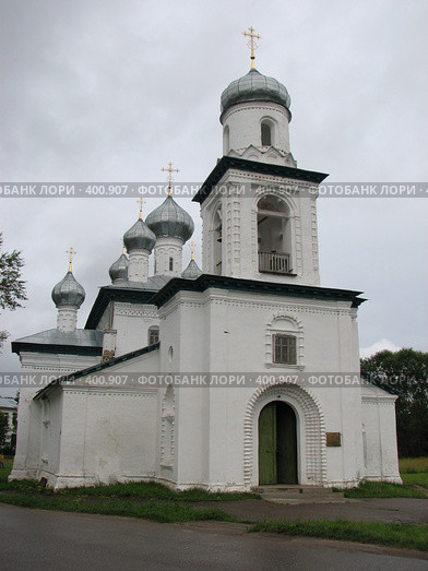 Церковь Рождества Богородицы - г.Каргополь, 1678-80 гг. (2008 год). Стоковое фото, фотограф Беляева Наталья / Фотобанк Лори