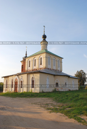Церковь Рождества Пресвятой Богородицы в поселке Колюбакино.Рузский район.Московская область. (2009 год). Стоковое фото, фотограф Глазков Владимир / Фотобанк Лори
