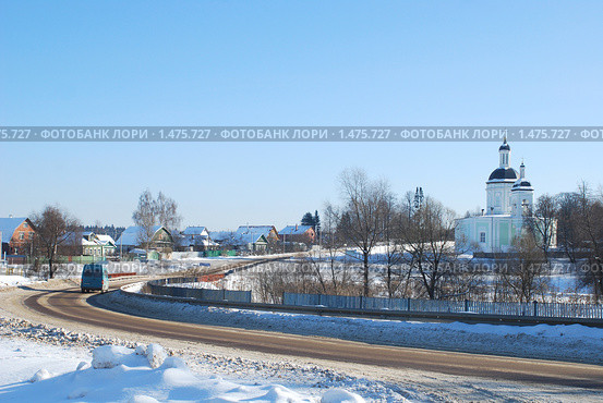 Церковь Св.Троицы в селе Ельдигино. Стоковое фото, фотограф Яшукова Анна / Фотобанк Лори