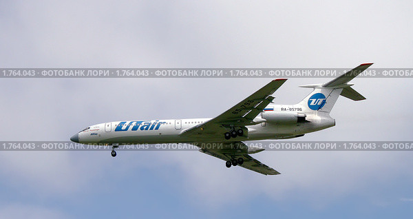 Ту-154М авиакомпании UTair (2010 год). Редакционное фото, фотограф Art Konovalov / Фотобанк Лори