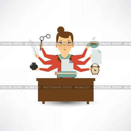 typewriter performs many actions . Редакционная иллюстрация, агентство Ingram Publishing / Фотобанк Лори